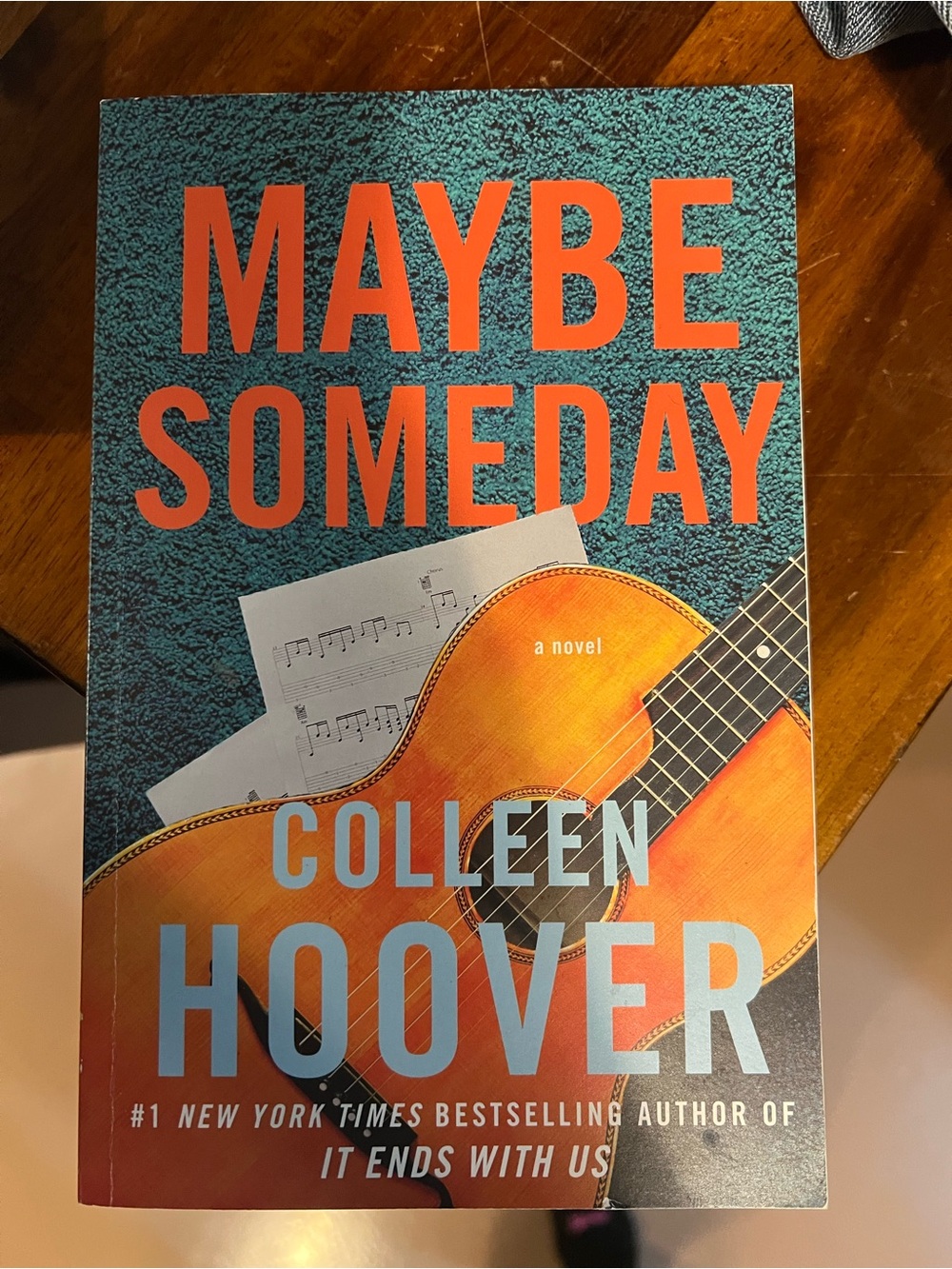 Maybe Someday - Orange & Teal Paperback Novel